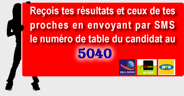 SMS Bac Benin